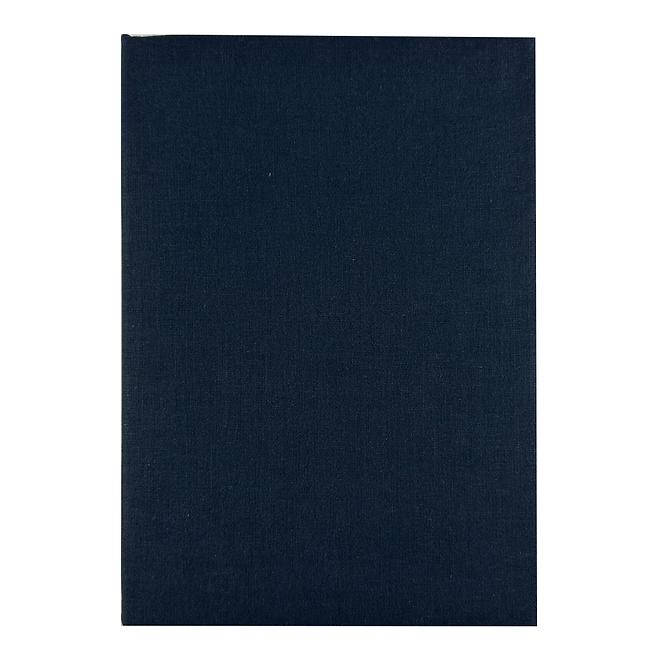 Povlak na polštář bavlněný 70x80 cm modrý