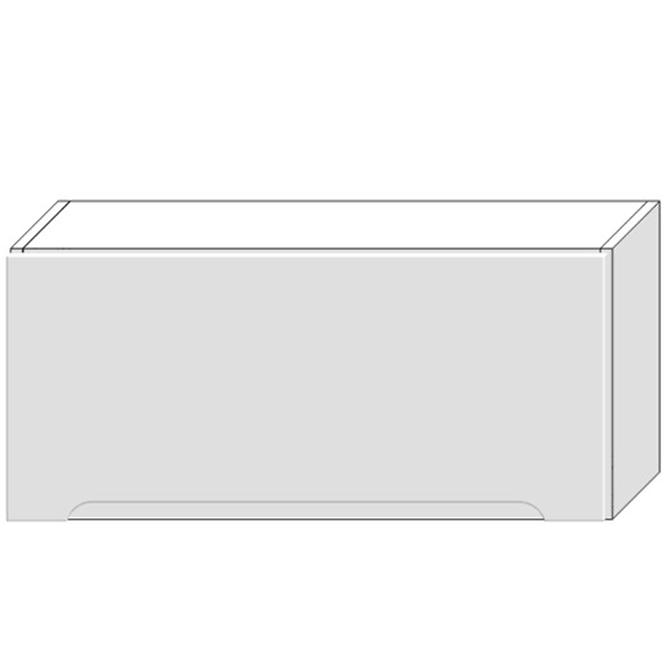 Kuchyňská skříňka Zoya W80okgr bílý puntík/bílá