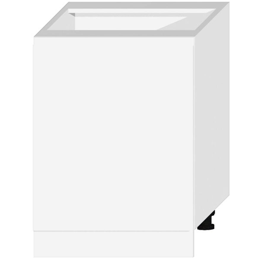 Kuchyňská skříňka Livia D60PC PL bílý puntík mat