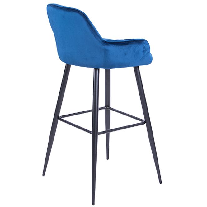 Barová Židle 2-170ap Blue Velvet Lf260-51