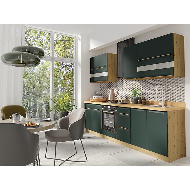 Kuchyňská Skříňka Glamour 3d Green