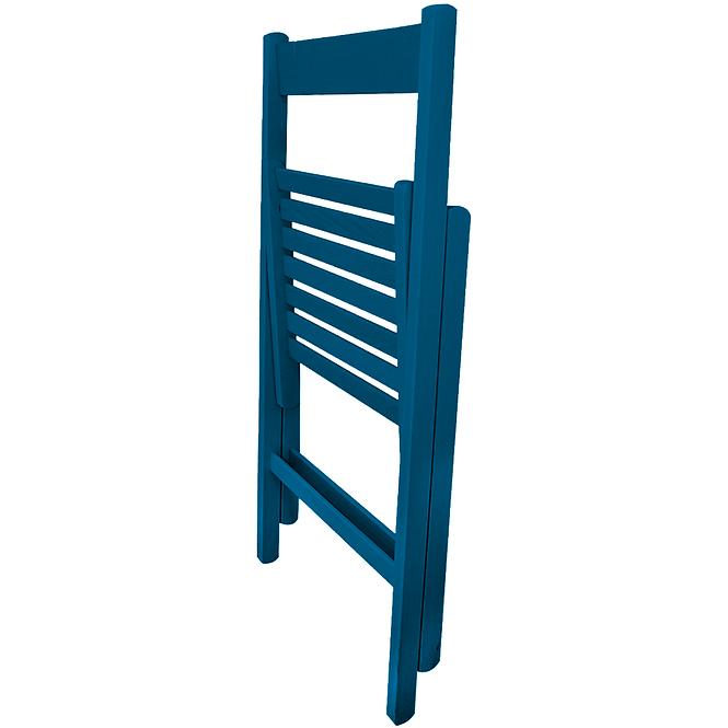 Židle Libro 43X48X79 cm modrý
