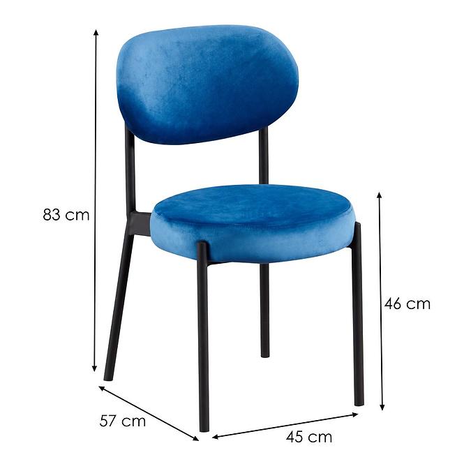 Židle Pag Dark Blue