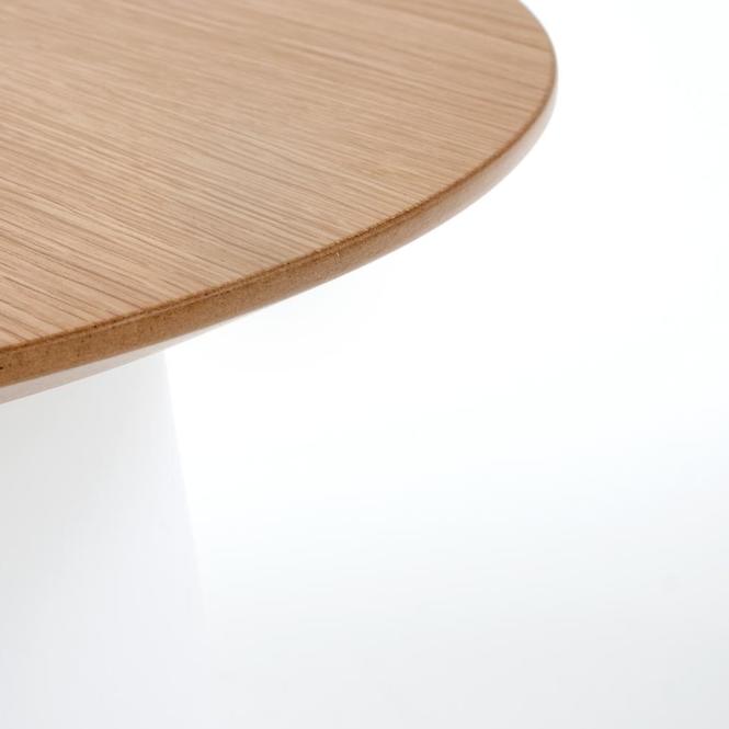 Konferenční stolek Azzura přírodní/bílá