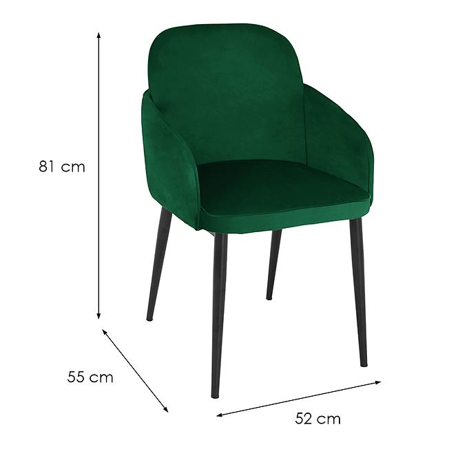 Židle Hamilton 80213A-F15 dark green
