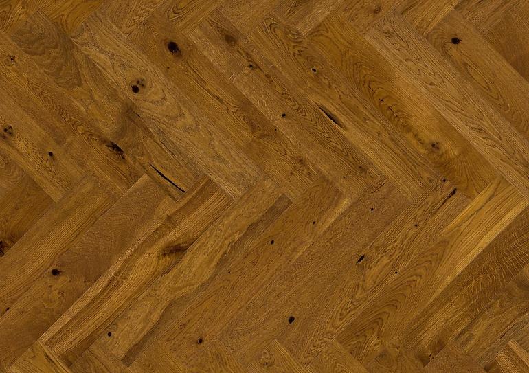 Dřevěná podlaha dub country cognac 1lam 14x130x725