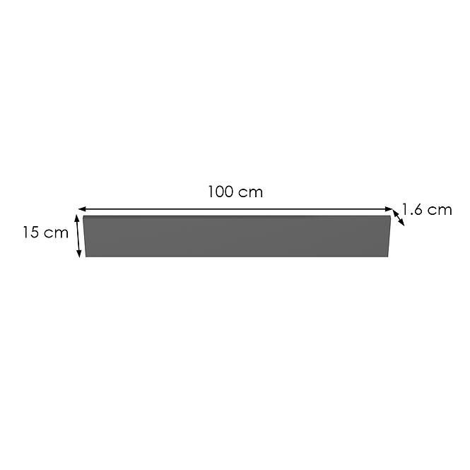 Sokl antracit 1000X150 mm (1 ks)
