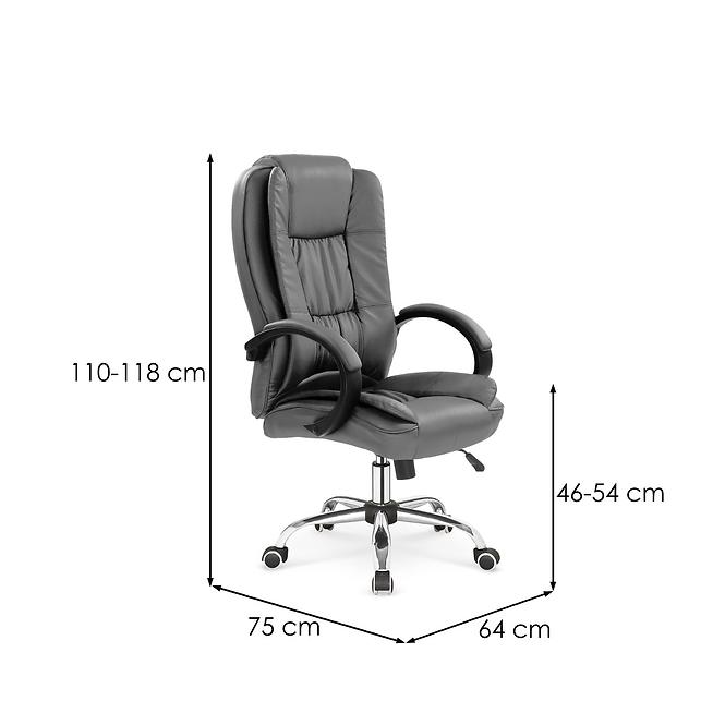 Kancelářská židle Relax šedá