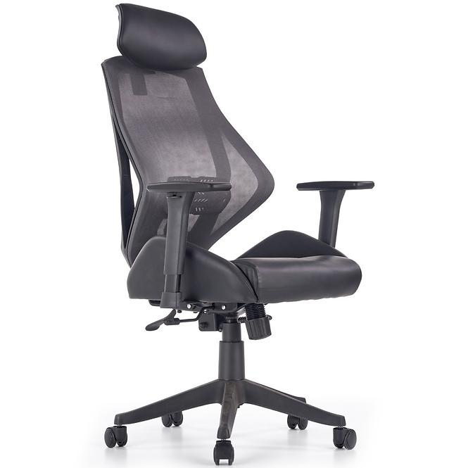 Kancelářská židle Hasel černá/šedá