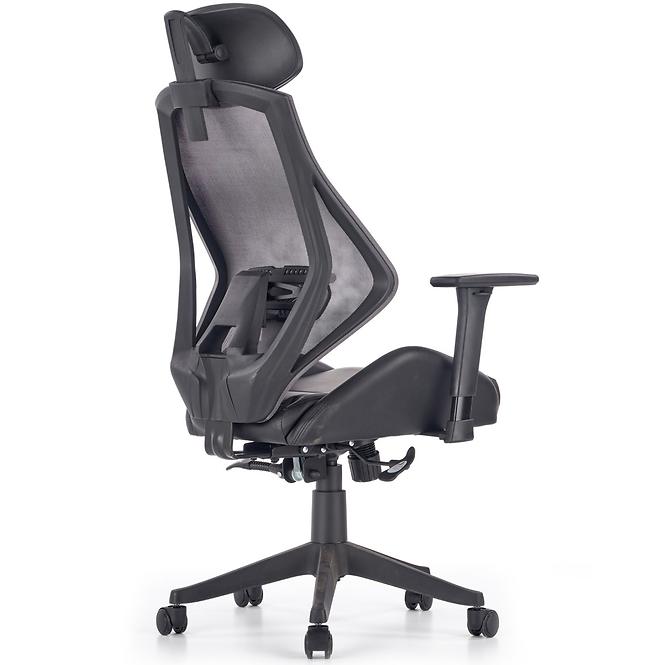 Kancelářská židle Hasel černá/šedá