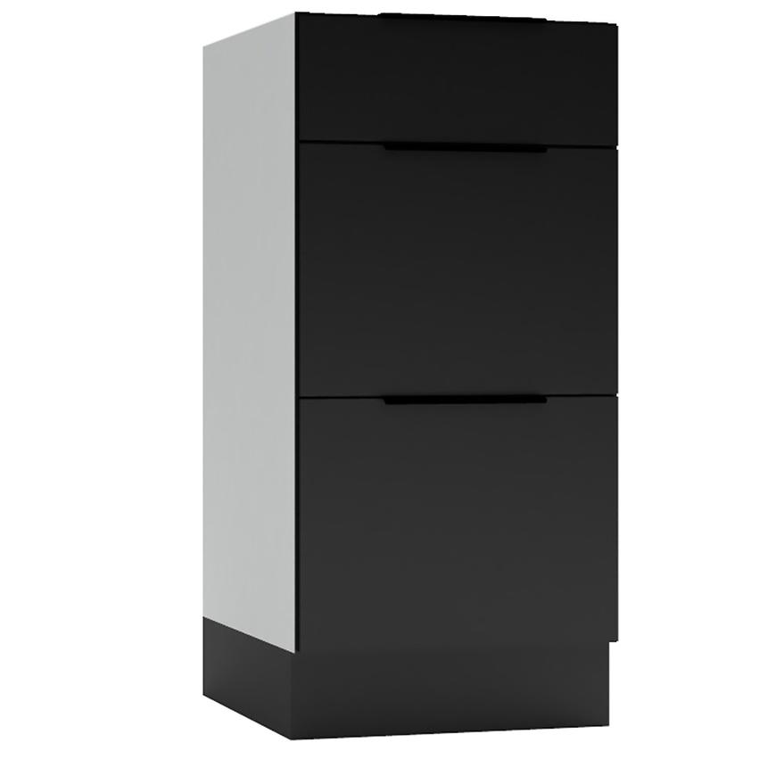 Kuchyňská skříňka Mina D40 S/3 černá
