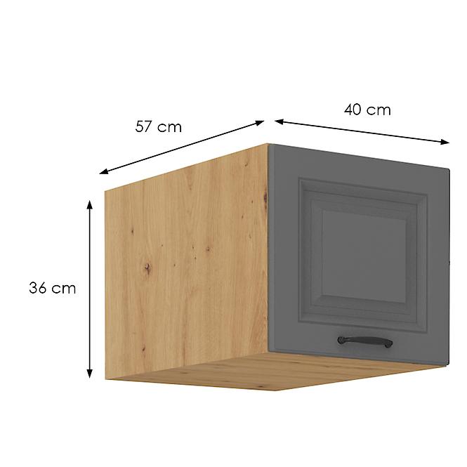 Kuchyňská skříňka Stilo dustgrey/artisan 40 Nagu-36 1F