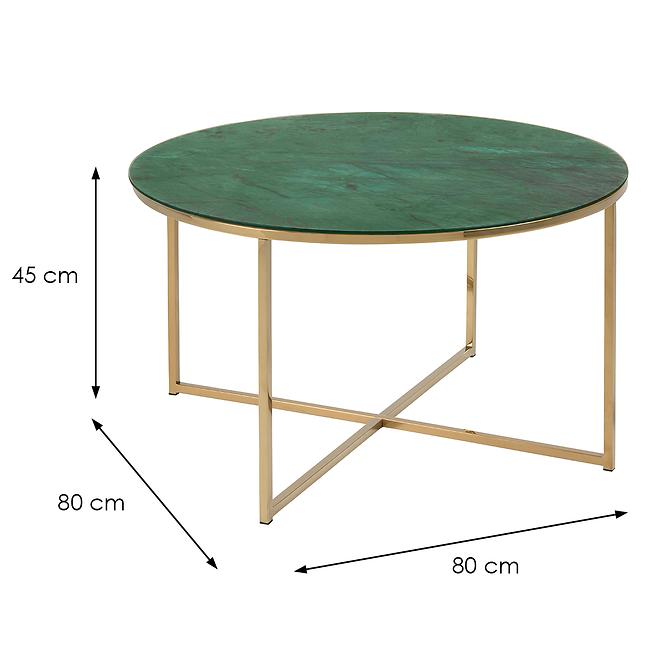 Konferenční stolek Monako zelená