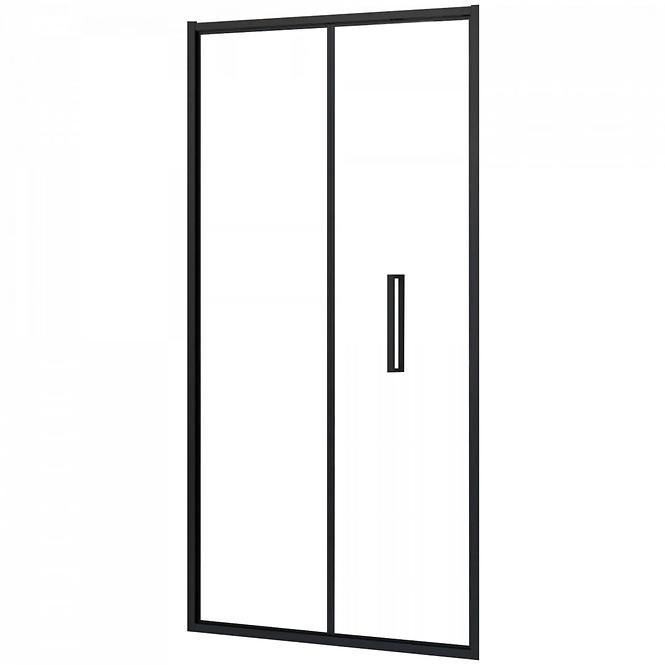 Sprchové dveře Rapid Fold 90x195 black Rea K6418