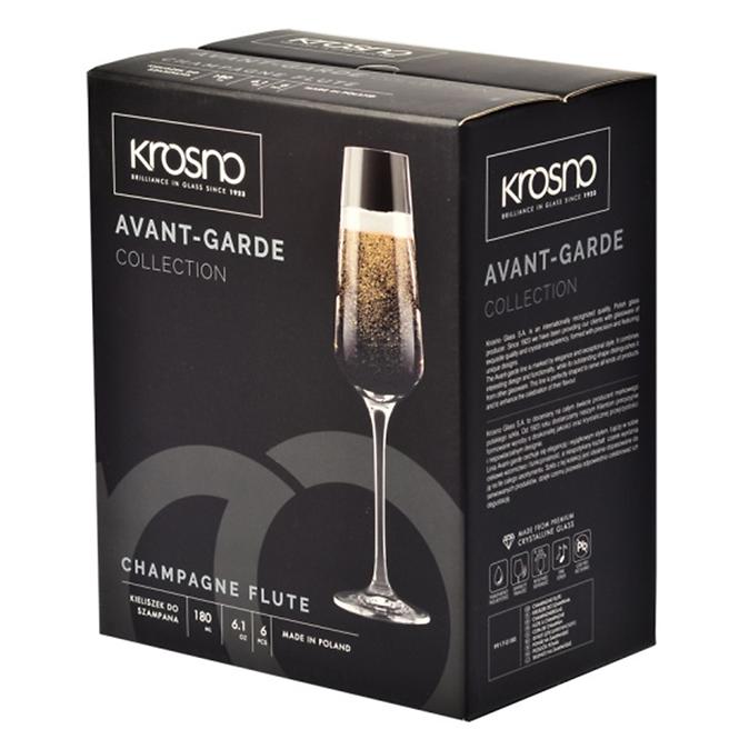 Sklenice na šampaňské Avant-Garde 6x180 ml