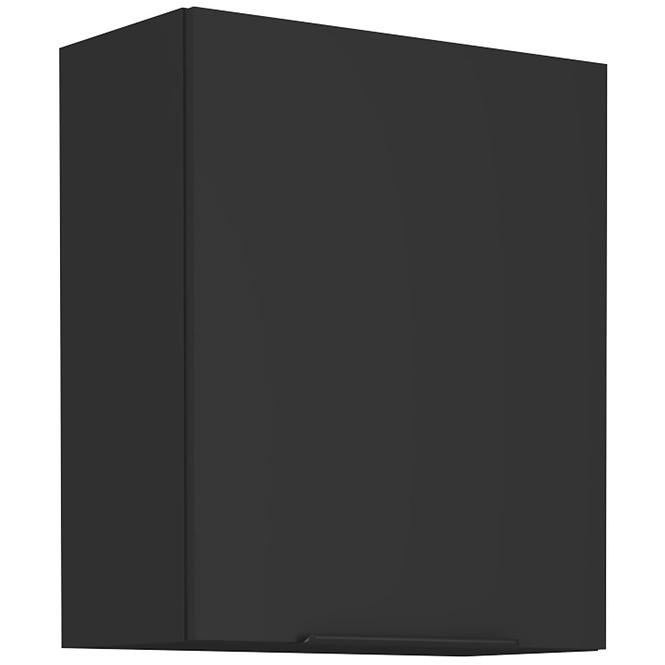 Kuchyňská skříňka Siena černý mat 60g-72 1f