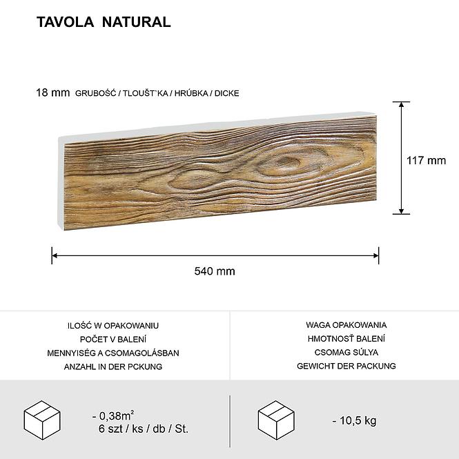 Kámen betonový Tavola Natural bal=0,38 m2