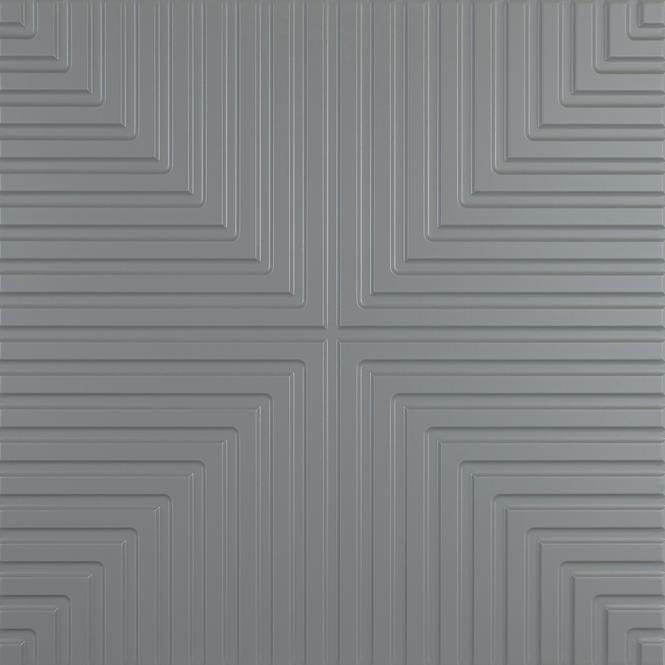 Přední strana 2ks Jasper Archi Line, 396x396, šedá