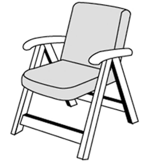 Polstr na židli a křeslo CLASSIC 2097 nízký