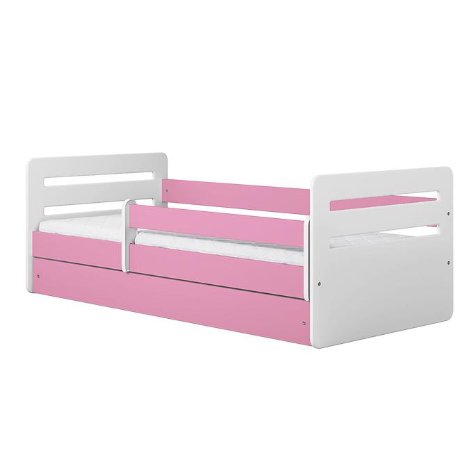 Dětská postel Tomi+M růžová 80x160