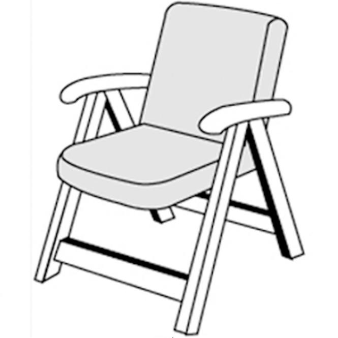 Polstr na židli a křeslo CLASSIC 8904 vysoký