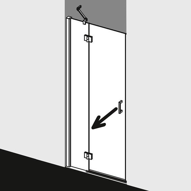 Sprchové dvere OSIA OS SFL 10020 VPK