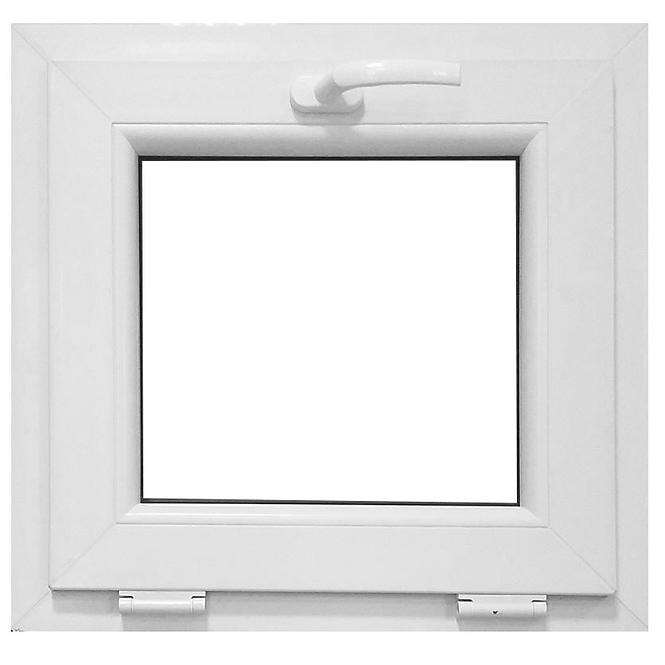 Okno sklápěcí 56,5x53,5cm bílé