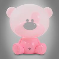 Stolní lampa myš Bibi LED 309907 LB1 růžový