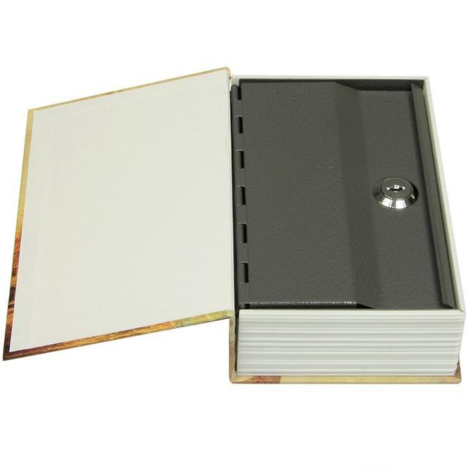 Ocelová bezp. schránka ve tvaru knihy ts0209