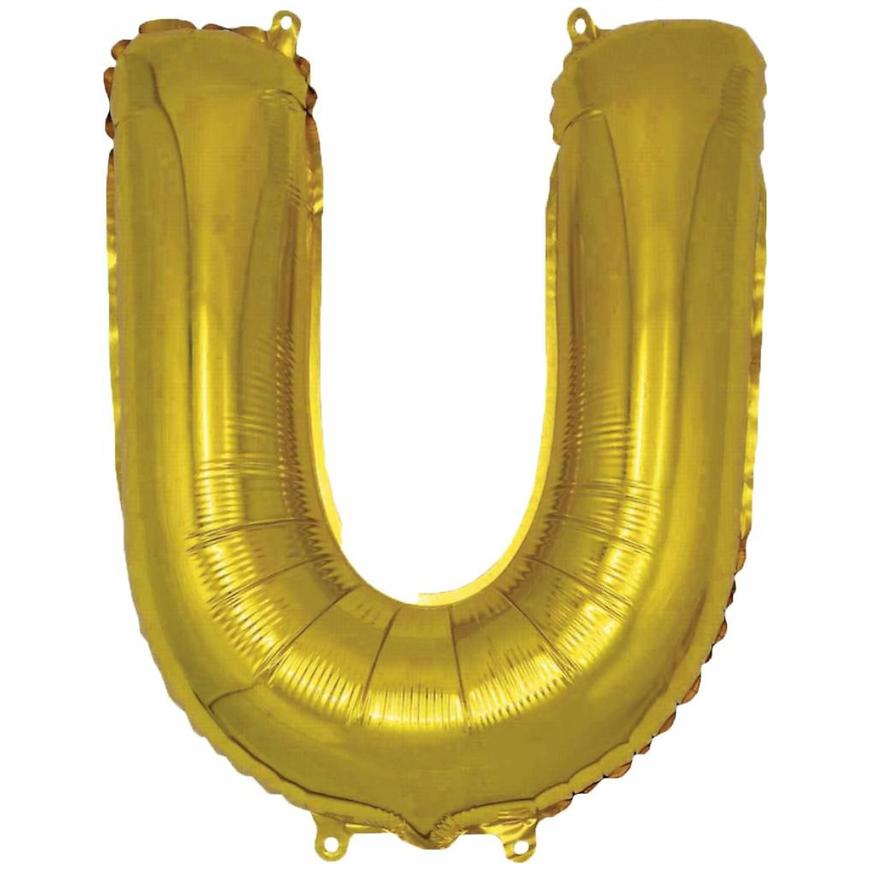 Balón písmeno „U” My Partyy 30cm 44448121