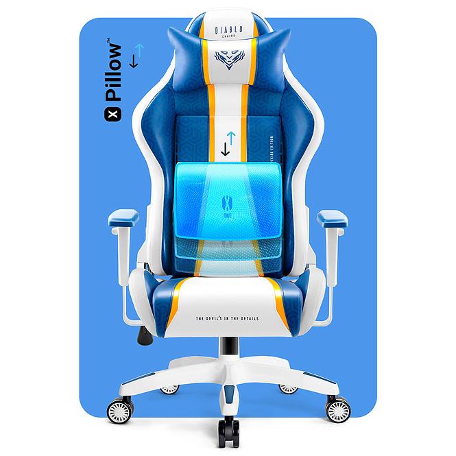 Herní Židle King Diablo X-One 2.0 Aqua Blue