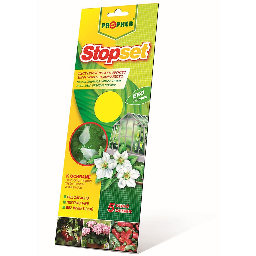 Stopset desky žluté 25x10 cm 5 ks