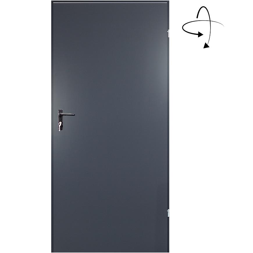 Technické dveře T43 70 antracit