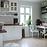 Nábytek do obývacího pokoje ve skandinávském stylu - několik nápadů na uspořádání