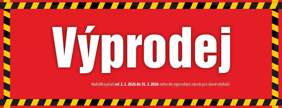 Výprodej 2.1 - 31.3.2026