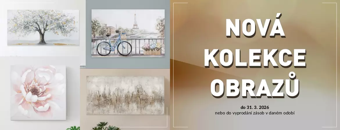 Nová kolekce obrazů - do 31.3.2026