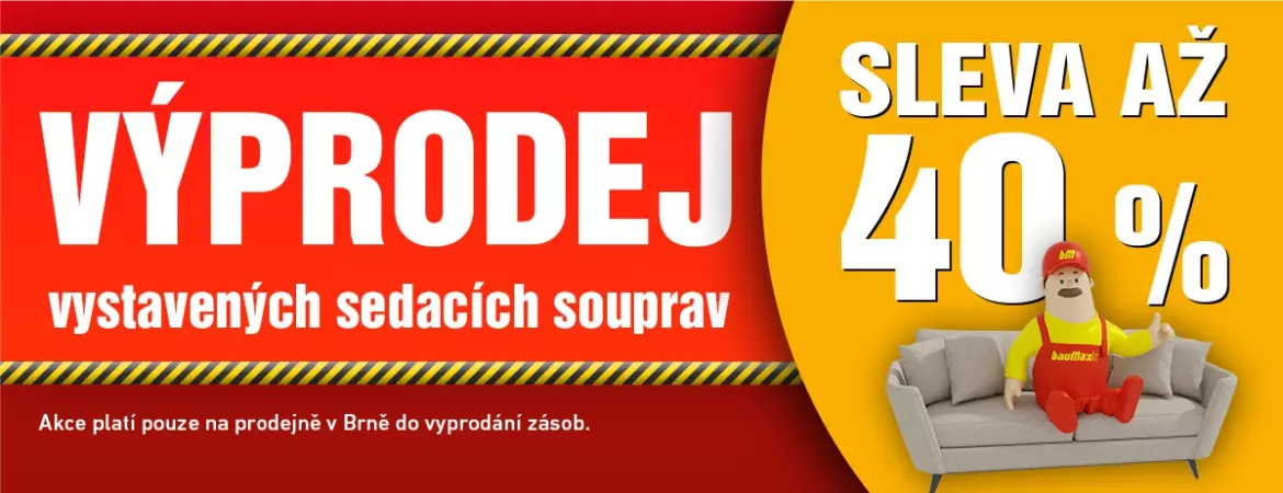 vyprodej - sleva az 40%