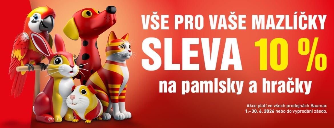 Vše pro vaše mazlíčky do 30.06.