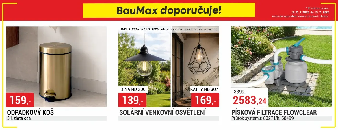 Baumax doporučuje! 2-13.7.2026