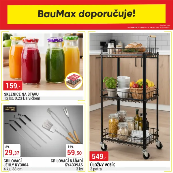 Baumax doporučuje! od 4.8 do 17.8.2026