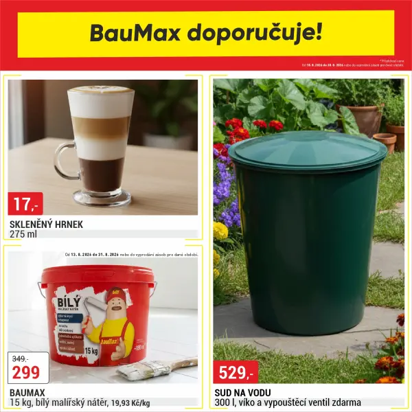 Baumax doporučuje! od 18.8 do 30.8.2026