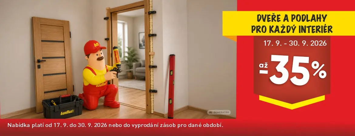 Dveře a podlahy pro každý interiér 17.9-30.9.2026