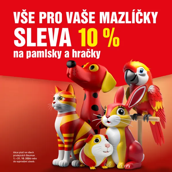 vse pro vase mazlicky sleva 10% 10.2026