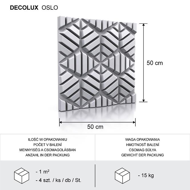3D obkladový panel Oslo 50x50cm 