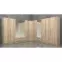 Šatní skříň Cadixo 150cm 2d2s1l Cdxs83s-D30 Dub Sonoma/Zrcadlo,6