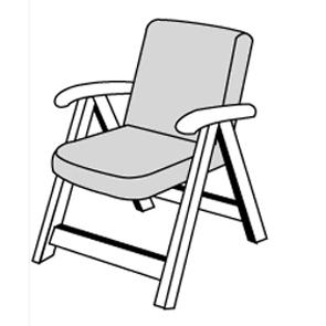 Polstr na židli a křeslo CLASSIC 2900 vysoký