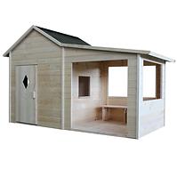 Dřevěný dětský domeček Amarillys 264x127x163cm