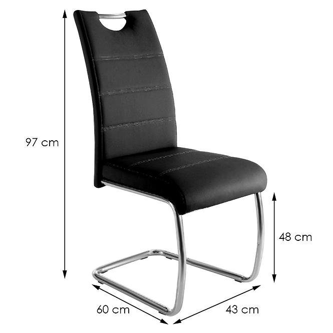 Židle U-5 Černá