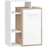 KomodacRio 64cm Světlý Dub Sonoma/Bílý 1D