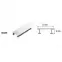 Lišta Inox Decor C-0 25 mm/250 cm,3